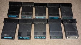 Atari 2600 Lot Of 10 Mattel M-Network Air Raiders, Dark Cavern,Space Attack Etc. - £39.21 GBP
