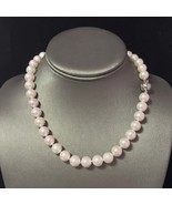 Akoya Pearl Diamond Necklace 16&quot; 18k Gold 10 mm Certified $8,400 410295 - $3,554.10