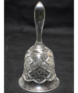 Possibly Antique FOSTORIA 5.75&quot; Glass Bell - Sylvan Pattern - *READ DESC... - $902.58 MXN