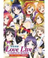 LOVE LIVE ! Complete Boxset Vol 1-102 END+2 Movies English Dubbed SHIP F... - $862.35 MXN