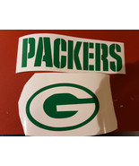 NFL Green Bay Packers logo Decals  green or white  choose your style - $2.97