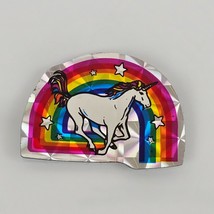 Vintage 80s Prism Foil Hologram Holographic Unicorn Rainbow Star Starlit... - $368.88 MXN