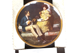 Knowles Plate - Rockwell&#39;s Rediscovered Women - Pondering on the Porch - COA - £11.94 GBP