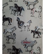 NWOT Cath Kidston London Horse Print Tea Kitchen Towel 100% Cotton - £15.60 GBP