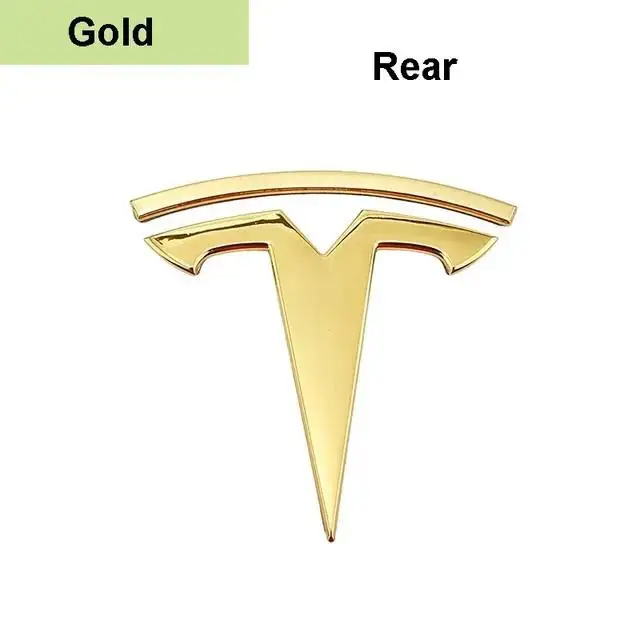 ABS Car Front Hood Bonnet Emblem Cover Sticker for Tesla Logo Model 3 Mode S Mod - £22.03 GBP