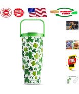 Stainless Steel 40 oz Tumbler - Leak-Proof &amp; Fits Car Cup Holders - $60.13 CAD