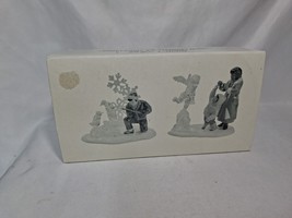 Dept 56~&quot;Snow Carnival Ice Sculptures&quot;~Original Snow Village Accessory~NIB - $16.49