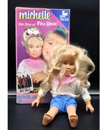 Vtg 1990 Michelle 15&quot; Talking Doll Full House Mary Kate Ashley Olsen Works - $105.33 CAD