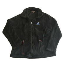 Sugarloaf Ski Black Diamond Fleece Embroidered Zip Jacket Coat Womens Si... - £19.34 GBP