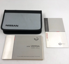 2008 Nissan Versa Owners Manual Handbook Set with Case OEM J03B42014 - £13.73 GBP