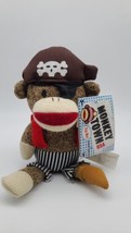 2011 Gemmy Monkey Town Sock Monkey Singing Dynamite Plush Stuffed Works ... - £18.97 GBP