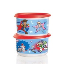 Tupperware (new) TOY STORY 4 - CANISTERS SET OF 2 - 1.5 QT W/ LIDS - £20.25 GBP