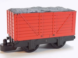 THOMAS &amp; FRIENDS PLASTIC RED COAL CAR TOY FOR JAMES - £7.00 GBP