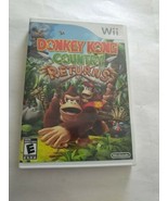 Donkey Kong Country Returns Nintendo Wii, 2010 Complete Tested Working - £11.85 GBP