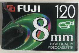 Fuji 120 8mm High Quality Video Cassette Tape P6-120 Brand New Sealed - $9.89