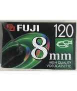 Fuji 120 8mm High Quality Video Cassette Tape P6-120 Brand New Sealed - £7.76 GBP