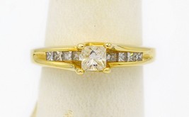 1/2 CTW Diamond Engagement Ring 14k Gold 200804143 - £906.14 GBP