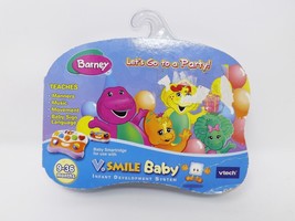 Vtech V.Smile Baby Infant Development System New - Barney Let&#39;s go to a party! - £8.96 GBP