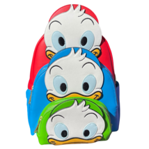 Loungefly Disney Ducktales Huey Dewey &amp; Louie Figural Cosplay Mini Backpack - $129.99