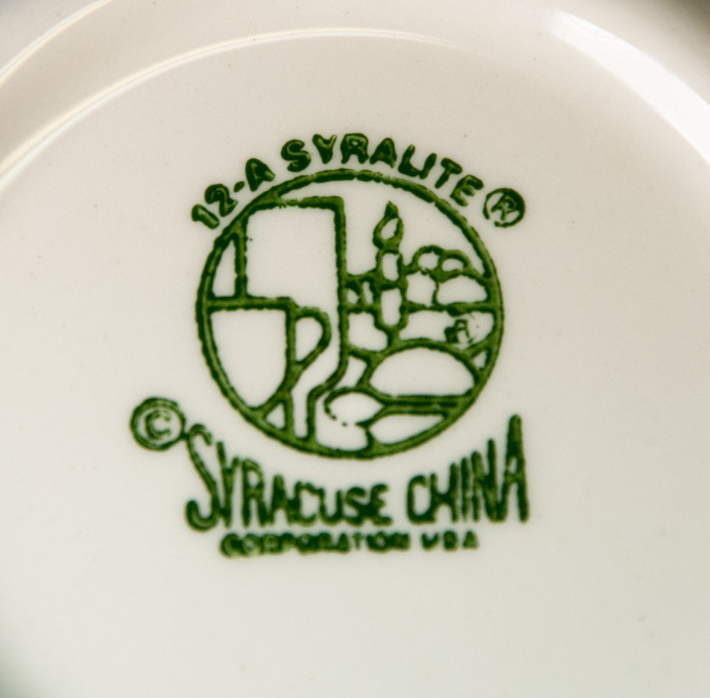 2 Syracuse Palm Beach Fruit/Dessert/Sauce Bowls Gold Ring Item image 2