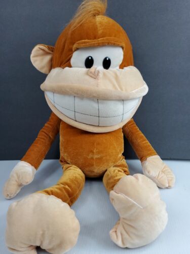 Ideal Toys Direct Monkey Big Smile Soft Toy Box 30 - $10.99