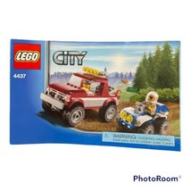 LEGO City 4437 Police Pursuit Instruction Manual ONLY - $3.95