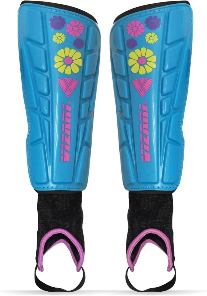 Vizari Blossom Soccer Shin Guards, Blue, Size-XS, VZSG90013-XS - $8.36