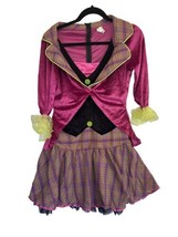 MAD HATTER Costume Alice in Wonderland Size 12T Purple and Black - £11.75 GBP