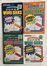 Lot of 4 Penny&#39;s Finest Super Word Seeks Jumbo Issues 2020 2021 - £16.74 GBP