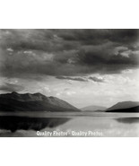 Mountains at McDonald Lake 8.5x11&quot; Photo Print Glacier Park Montana Anse... - £6.01 GBP