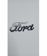 Vintage Chrome Ford Truck/Car Emblem Flat Back No Pegs - €11,31 EUR