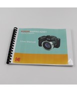 Kodak PixPro AZ401 Camera 105 Page Owners Manual With Clear Covers - £14.97 GBP