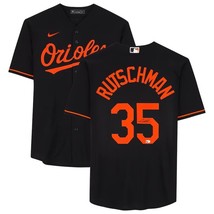 Adley Rutschman Signé Baltimore Orioles Noir Nike Réplique Jersey Fanati... - £342.05 GBP