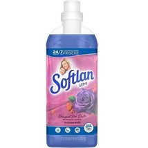Softlan fabric softener: PASSION ROSE  1 bottle/ 31 washes -FREE SHIPPING - $22.76