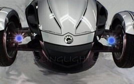 Blue LED Fog Lamps Driving Light For Can-Am Spyder Roadster Trike Drivin... - £70.28 GBP