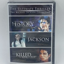 Ultimate Thriller Michael Jackson 3 Films History Superstar What Killed DVD BK8 - £10.23 GBP