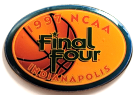1997 NCAA Final Four Indianapolis College Basketball Event Pin Sports Vi... - $12.99
