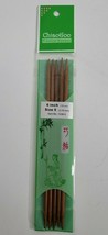 ChiaoGoo Premium Bamboo 6&quot; inch US 5 3.75mm Double Pointed Knitting Need... - $7.99