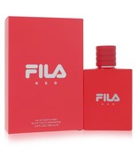 Fila Red by Fila Eau De Toilette Spray 3.4 oz for Men - £29.81 GBP