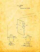 Ax Patent Print - Golden Look - £6.25 GBP+