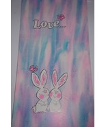 Vintage Reed Starline Extra Large Bunny Valentine Card Love Was Never Nicer - £5.48 GBP