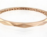 6.5&quot; Women&#39;s Bangle 10kt Rose Gold 331768 - £311.91 GBP