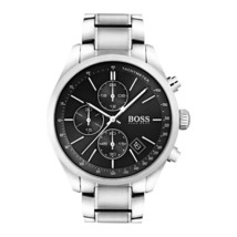 Hugo Boss Grand Prix HB1513477 Herrenuhr mit schwarzem Zifferblatt und... - £100.23 GBP