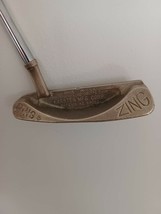 Tz Golf - Vintage Ping Zing Manganese Bronze Putter Rh Steel Shaft 35.5" - $69.78