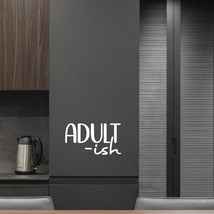 Adult ish Vinyl Decal Sticker Custom Wall Mural Art Decor Quotes Verses ... - $9.79