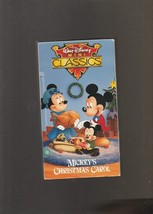 Walt Disney Mini Classics - Mickeys Christmas Carol (VHS, 1994) - £3.68 GBP