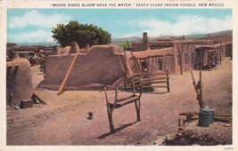 Santa Clara Indian Pueblo New Mexico NM Postcard D39 - £2.38 GBP