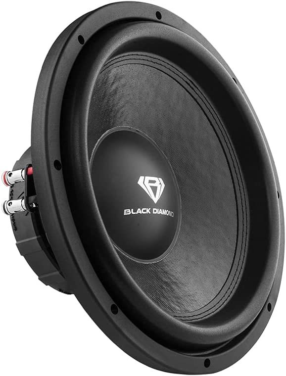Black Diamond Dia-12D4 Car Subwoofer 12" 500W Max Power, 250W Rms,, 1 Speaker