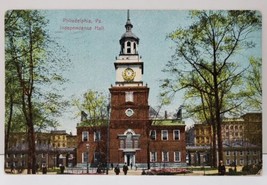 Philadelphia Pa, Independence Hall c1908 Postcard C1 - £4.75 GBP