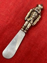 Nutcracker Toy Soldier Christmas Cheese Spreader Knife Holiday Stainless Steel - $9.41